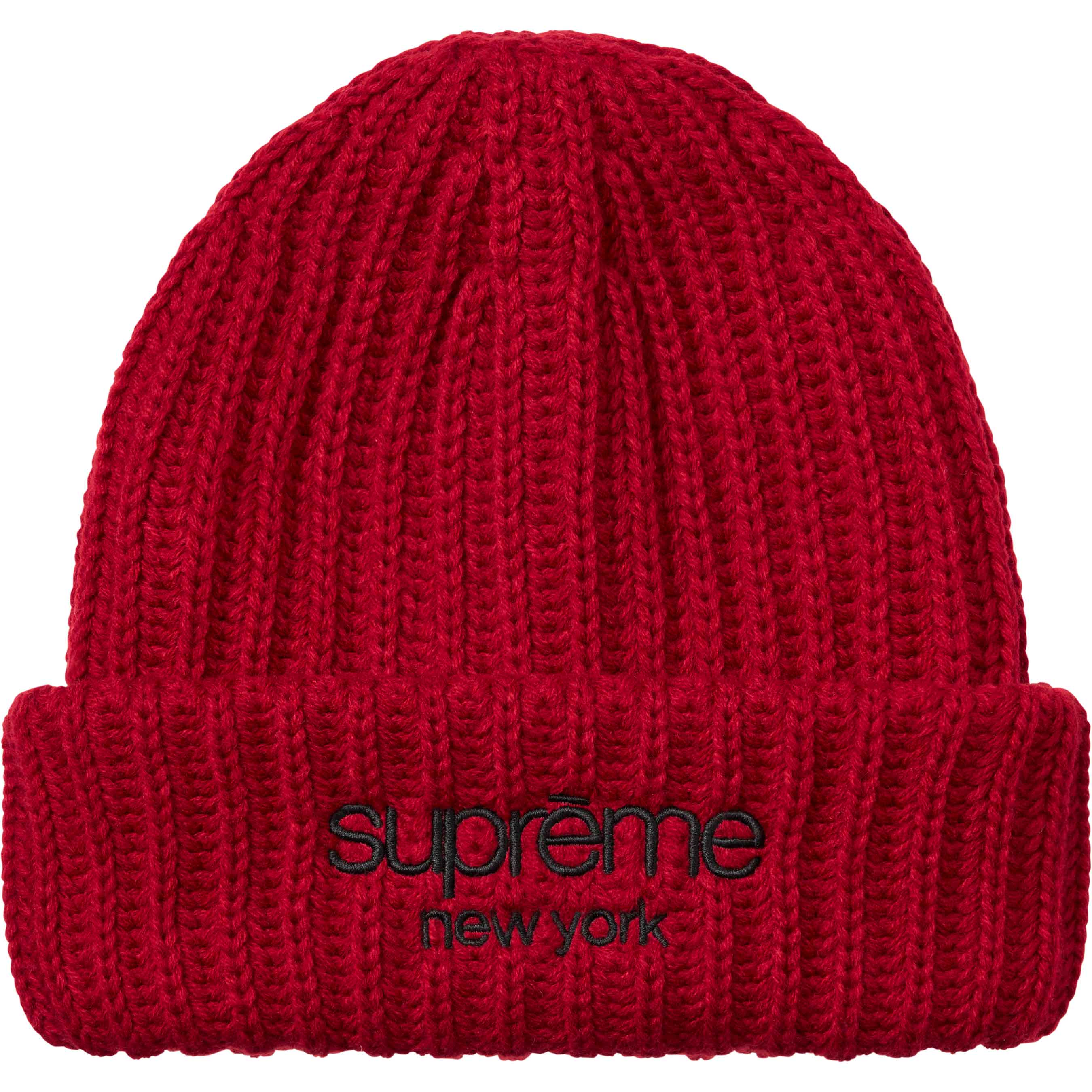 Classic Logo Chunky Ribbed Beanie view 6